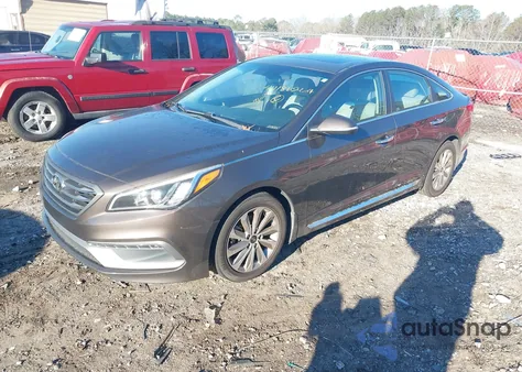 2017 Hyundai Sonata Sport z USA, uszkodzony, nr VIN 5NPE34AF9HH591094
